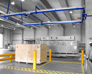 APACHE portal dual zone in einer Halle