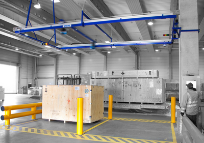 APACHE portal dual zone in einer Halle