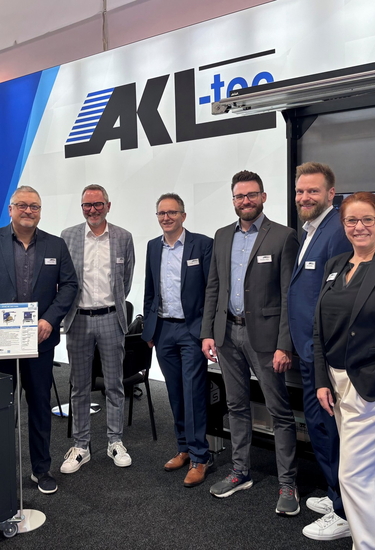 Das AKL-tec Team zeigt auf der Logimat KI Lösungen für die Logistik