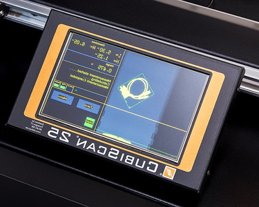 Screen of CubiScan 25