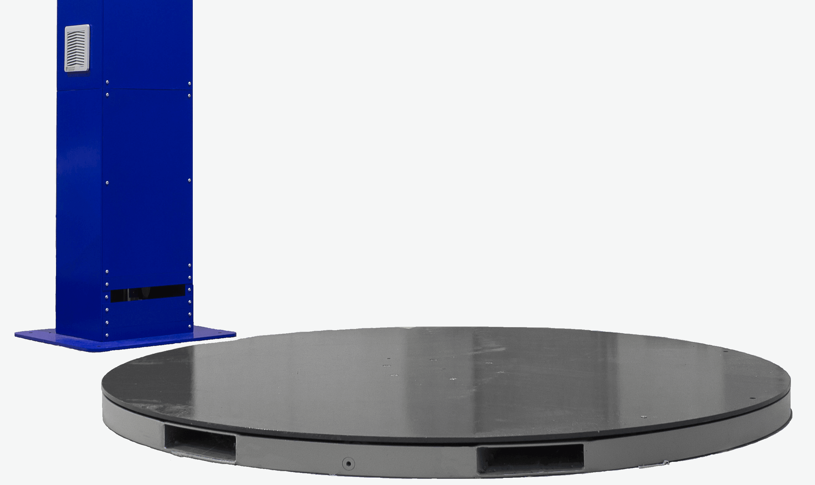 Die Messwaage und Säule des CubiScan S9