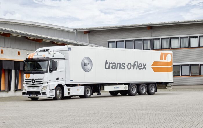 LKW von trans-o-flex